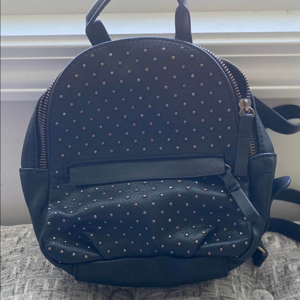 American Eagle Outfitters Black Studded mini Backpack